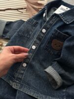 2-77330 پیراهن شلوار جین تدی - تصویر 8